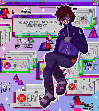 Full body with scene elements Full body with scene elements